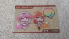 カラフルピーチ　カラピチ　クリアカード　えと　のあ　No30