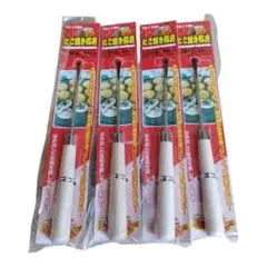 たこ焼き返し ピック 先丸くん TC-1154 4本セット