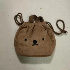 【未使用品】ボリス おむつポーチ 巾着 ミッフィーのサムネイル