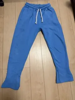 SYNA WORLD シナワールド スウェットパンツ ブルー　下のみ