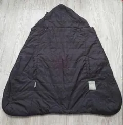 ベビーホッパー ダッドウェイ 防寒ケープ 抱っこ紐ケープカバー ブラック 美品