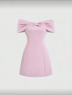 SHEINピンクドレス