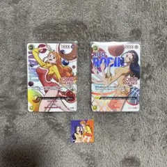 ラウンドワン ワンピース プロモ ロビン ナミ 2枚セット - メルカリ