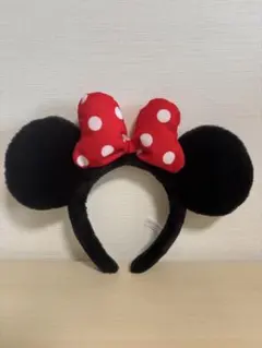 ディズニー カチューシャ　ミニーマウス