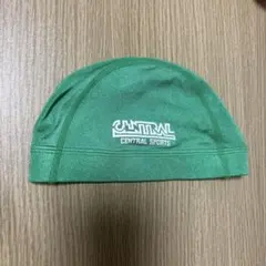 CENTRAL SPORTS 水泳帽 緑色