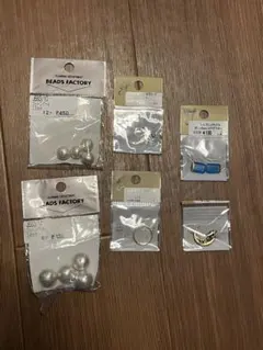 コットンパール 10mm 14mm チェコビーズ セット