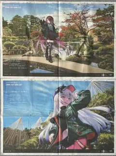 【匿名配送】　FGO 10周年新聞広告イラスト