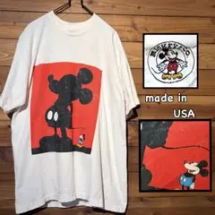 90s USA製 シェイクスピア 総柄Tシャツ XL アートT ヴィンテージa2 