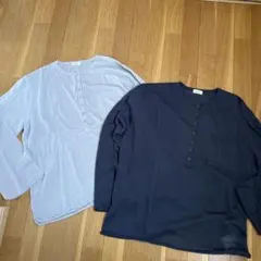 LEMAGE　未使用　オーバーサイズ　薄手ニット　２枚セット