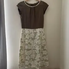 ワンピース 綿100% 東京ソワール