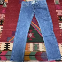 MiH JEANSデニムブルー スリムフィットジーンズ