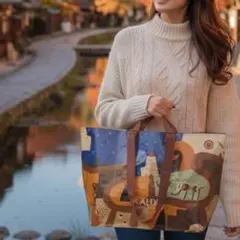 KALDI 限定伝説シリーズ エコバッグ 大きめ