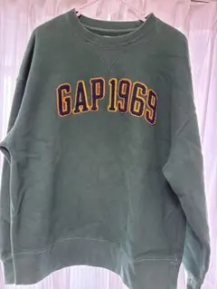 GAP 1969 グリーンスウェット Mサイズ