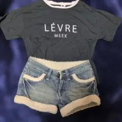 平成ギャル　y2k グランジ　ショートパンツ　ローライズ　ボア　ミニ丈