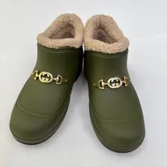 極美品　GUCCI グッチ　ホースビット付メンズアンクルブーツ　サイズ7のサムネイル