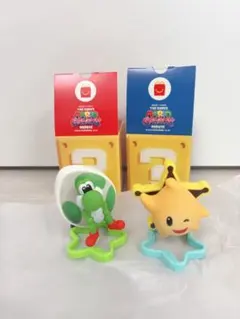 スーパーマリオギャラクシーマクドナルド　ハッピーセット　チコ　ヨッシー2体セットのサムネイル