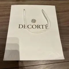DECORTÉ エンボスショップ袋 中型 コスメデコルテ