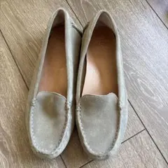 ugg ベージュ スエード モカシン