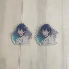 にじさんじ レオス・ヴィンセント ランダムアクリルバッジ2個セット