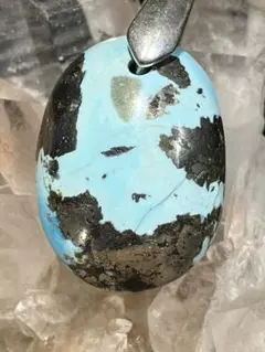 ターコイズ イラン産 ペンダントトップ 天然石 パワーストーン 人間関係の改善