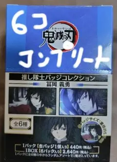鬼滅の刃 コレクション缶バッジ 6弾 義勇 2026年最新】冨岡義勇 缶バッジ まとめ売りの人気アイテム - メルカリ