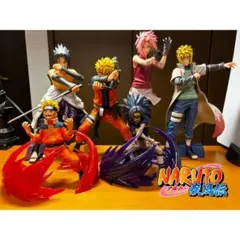 【匿名配送】NARUTO 美少女フィギュア6点セット