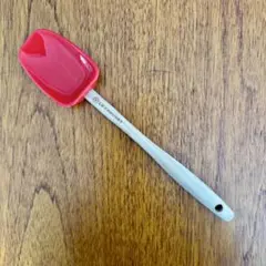【新品】ル・クルーゼ グルメスパチュラ スプーン型 レッドのサムネイル