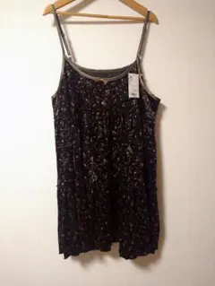 ハル.様専用 kutir ベロアリボンティアードキャミワンピース/チュニック