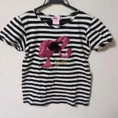 バービー ストライプ Tシャツ 150Aのサムネイル