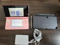 ニンテンドー3DS ピンク 本体 充電器付き