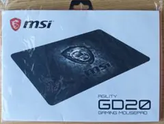 MSI ゲーミング マウスパッド Agility GD20