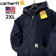 カーハート アクティブジャケット ダックジャケット(2XL)紺 181218