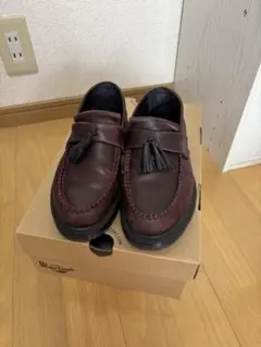 Dr. Martens バーガンディ タッセルローファー