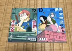 この世界は不完全すぎる 12巻 13巻 2冊 セット 左藤真通 レンタル落ち