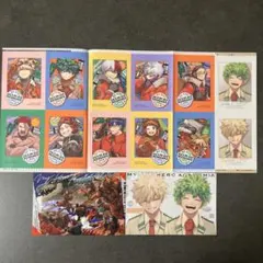 僕のヒーローアカデミア　ヒロアカ　最強ジャンプ付録　ステッカー　ポストカード