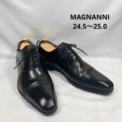 MAGNANNI マグナーニ 黒　ストレートチップ　39 ブラックのサムネイル