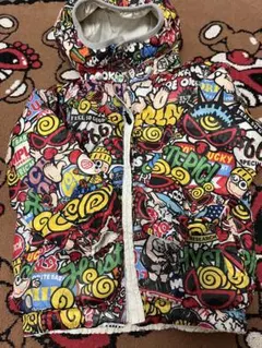 【訳あり】ヒスミニ カラフルグラフィックジャケット 105cm