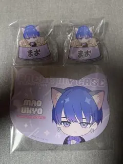ブレイクマイケース ブレマイ 宇京真央 缶バッジ 4点セット - メルカリ