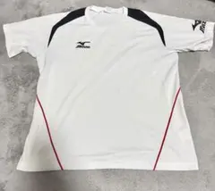 MIZUNO ミズノ スポーツTシャツ 半袖 ホワイト トレーニングウェア