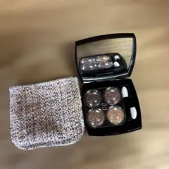 CHANELシャネル　レ キャトル オンブル ツイード 01 ツイードキュイヴレ