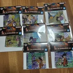 一番くじ ドラゴンボール I賞 フレークプリズムステッカー コンプセット