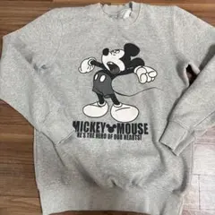 ⑫ ディズニー ミッキーマウス ミッキー ヴィンテージ スウェット トレーナー