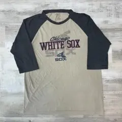 笹*様 古着 00年代 MLB シカゴホワイトソックス チームTシャツ メンズLのサムネイル
