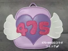 475×WEGOコラボ しなこ リュックのサムネイル