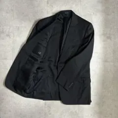 dunhill 50 ブラック テーラードジャケット イタリア製