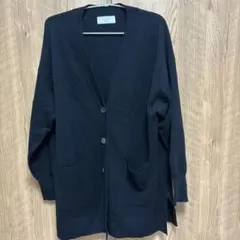 ゲリラ値引☆美品】グランサッソ ボタンレス コットンニット