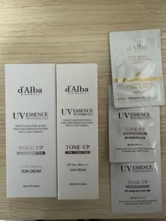 d'Albaトーンアップサンクリーム 化粧下地 日焼け止め ２本set
