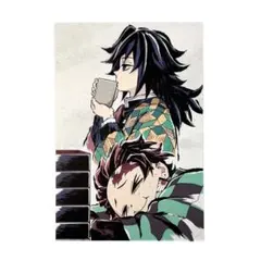 鬼滅の刃 全集中展 刀鍛冶の里編 柱稽古編 幕間画ポストカード 冨岡義勇