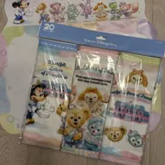 ディズニーシー　ダッフィー&フレンズ　ミニタオル3枚セット