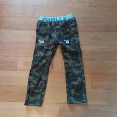 DOUBLE.B 迷彩 長ズボン